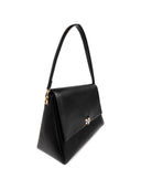 Tory Burch Leather Tote Bag With Logo Plaque