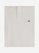 Cp Company Cotton Blend Polo Shirt With Logo