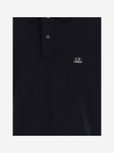 Cp Company Cotton Blend Polo Shirt With Logo