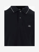 CP Company Stretch Cotton Polo avec logo