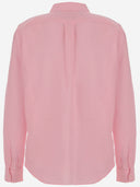 Polo Ralph Lauren Leinen -Logo -Hemd