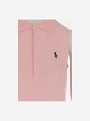 Polo Ralph Lauren stretch katoen lange jurk met logo