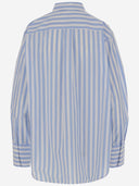 Aspesi Cotton Shirt With Striped Pattern