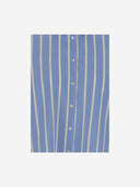 Her Shirt Cotton And Silk Shirt With Striped Pattern