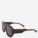 Gesicht verstecken gebrochene Cosmo -Sonnenbrille mit Logo
