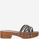 Colour Market Crystal Sandal With Rhinestones