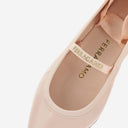 Salvatore Ferragamo Carice Ballet Shoes In Pink Leather
