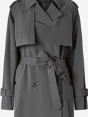 Pinko Trench Toffee With Wind Flap And Belt
