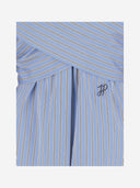 Patou Crossbanded Bluse In Recycled Nylon