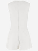Self Portrait Crepe Jumpsuit With Cut Out Detail