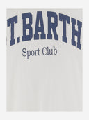 MC2 Saint Barth Cotton T Shirt z logo wydrukiem
