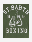 Mc2 Saint Barth Cotton T Shirt With Logo Print