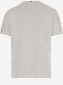 Mc2 Saint Barth Cotton T Shirt With Logo Print