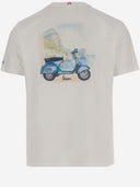 Mc2 Saint Barth Cotton T Shirt With Logo Print