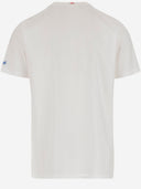 Mc2 Saint Barth Cotton T Shirt With Logo Print