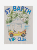 Mc2 Saint Barth Cotton T Shirt With Logo Print