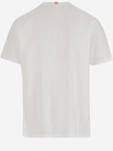 Mc2 Saint Barth Cotton T Shirt With Logo Print