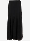 Chloè Long Silk Skirt