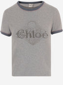 Chloè Cotton T Shirt With Logo