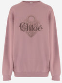 Chloè Cotton Blend Sweatshirt With Logo