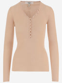 Chloè Wool Henley -skjorte