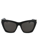 Saint Laurent Cat Eye Sonnenbrille SL 214 Kate 001