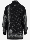 Pinko Shirt With Bandana Pattern In Viscose