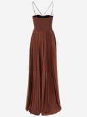 Pinko Long Dress With Plisse'