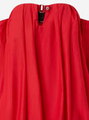 Vestido de globo de algodón Pinko