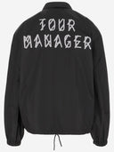 44 Label Group Jacket Tour Coach In Cotton
