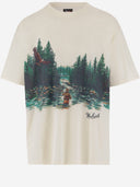 Taglie di grandi dimensioni con etichetta nera di Woolrich in cotone