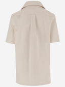 Patou Cotton Denim Mini Dress