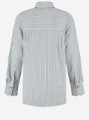 Vince Viscosa Camisa a rayas