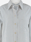 Vince Viscosa Camisa a rayas