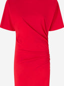 Pinko Long Dress With Padded Shoulders