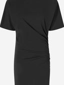 Pinko Long Dress With Padded Shoulders
