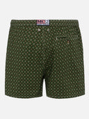 Mc2 Saint Barth Comfort Light Swimsuit With Tie Print