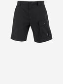 Cp Company Stretch Cotton Blend Cargo Shorts