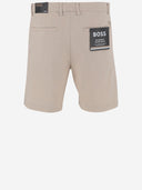 Hugo Boss Stretch Leinenmischung kurze Hosen