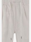 Polo Ralph Lauren Pants di lino con risvolto