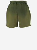 Pantaloni corti di cotone Cultura con logo