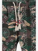 Mc2 Saint Barth Camouflage Swimsuit With Bandana Pattern