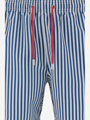 Mc2 Saint Barth Striped Pattern Swimsuit