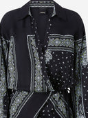 Pinko Viscose Dress With Bandana Print