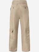 Pinko Stretch Cotton Gabardine Cargo Pants