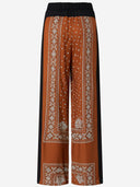 Pinko Wide Bandana Pattern Pants