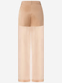 Pantalon de transparence Pinko dans le lin et l'organza