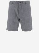 Hugo Boss Stretch Linen mezcla pantalones cortos