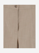 Pantaloni corti con viscosa elasticizzata