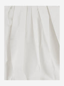 Pinko katoenen geplooide ballon mini rok